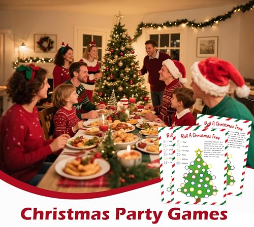 Roll A Christmas Tree Dice Game (25 Count)