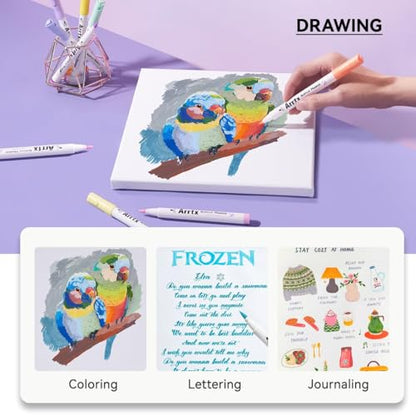 60 Colors Paint Markers Pens