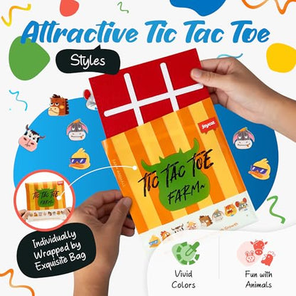 24 Pack Farm Tic Tac Toe Party Favors (24 Count)