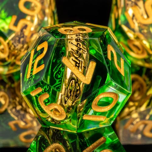 Magic Lord Rings DND Dice Set with Box