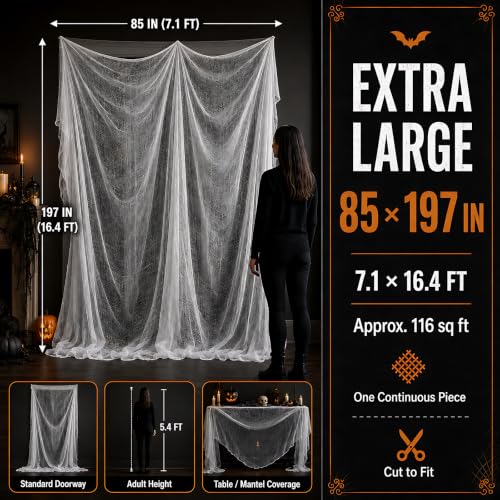 Halloween White Cheesecloth for Craft