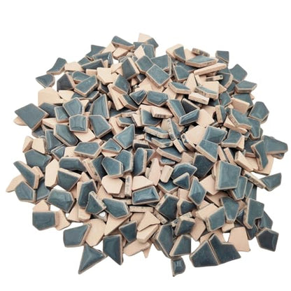 1.1LB Irregular Ceramics Mosaic Tiles (350 Count)