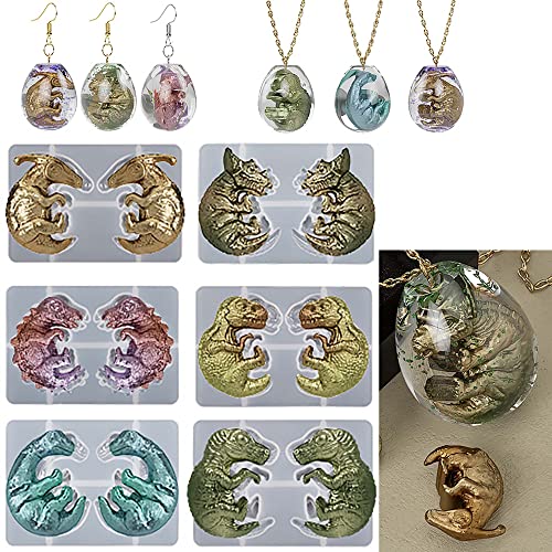 Dragon Earring & Pendant Mold Set