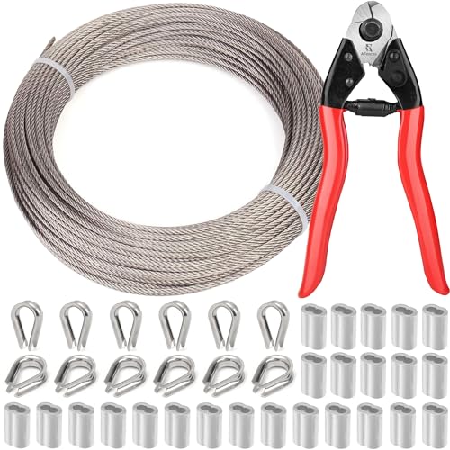 1 8 Inch Stainless Steel Cable 100FT (100 Foot)