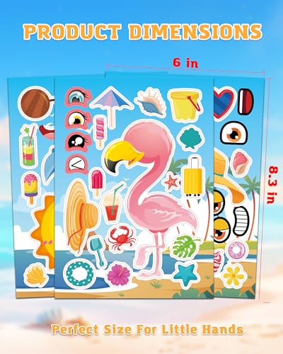 48 Sheets Summer Fun Make (48 Count)