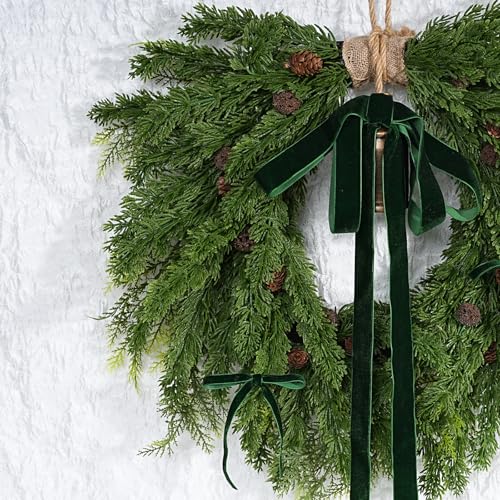 Green Velvet Ribbon