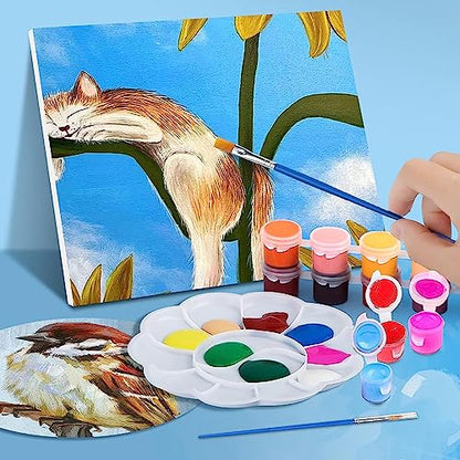 280 Pcs Mini Acrylic Paint Set for Kids (22 Fl Oz)