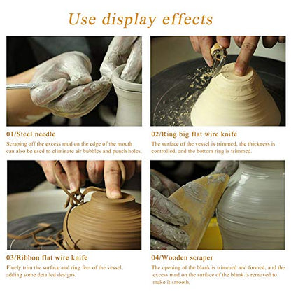 8 Pieces Pottery Tools