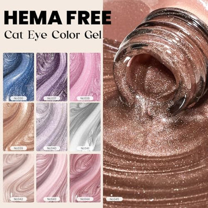Beetles Cat Eye Gel Nail Polish Set