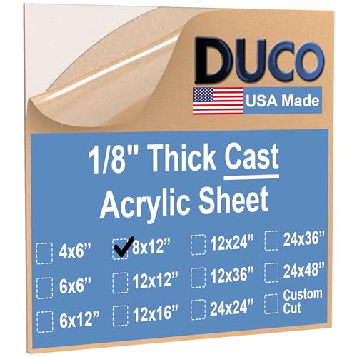 Duco Clear Cast Acrylic Sheets 1