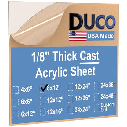 Duco Clear Cast Acrylic Sheets 1
