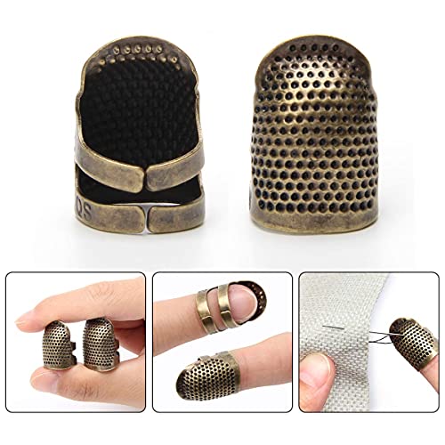 4 Piece Sewing Thimble Hand