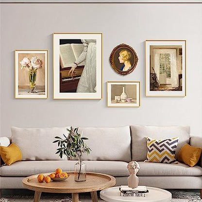 Picture Wire Hanging Kit Supports Up to 40lbs for Painting Frame Mirror