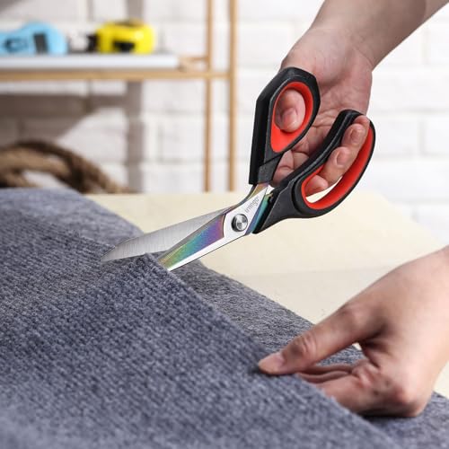 9.5" Fabric Scissors Heavy Duty Bent Sewing Shears