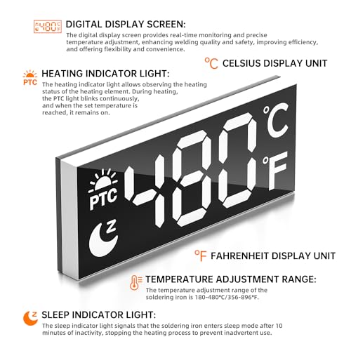 90W 110V LCD Soldering Iron