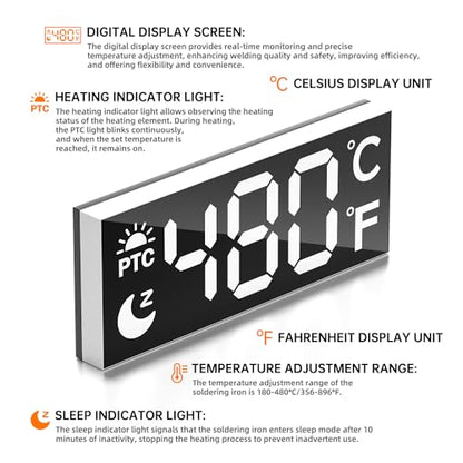 90W 110V LCD Soldering Iron
