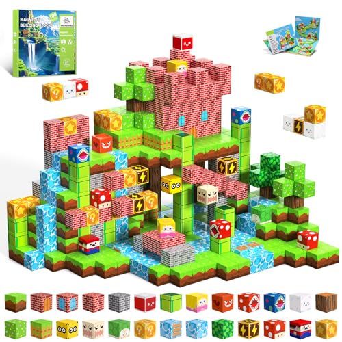 100PCS Magnetic Blocks (100 Count)