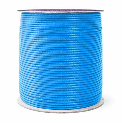 1.5mm Sky Blue Waxed Cord