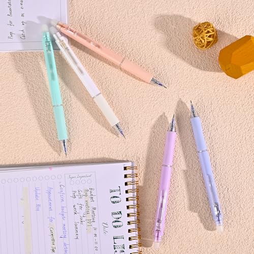 10 Pcs Retractable Erasable Gel Pens (10 Count)