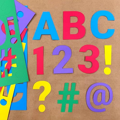3 Inch Bulletin Board Letters & Numbers