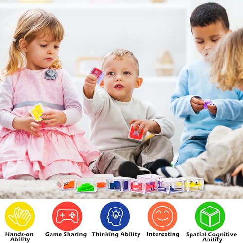 24 Pcs Balance IQ Maze Game Toy Set (24 Count)