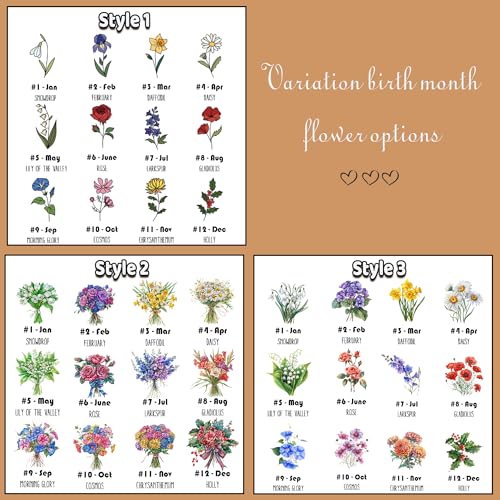 First Mom Now Grandma Wood Frame with Phone Stand Gifts Mothers Day New Grandmother Custom Grandma's Garden Plaque Birth Month Flowers Sign with Grandkids Names