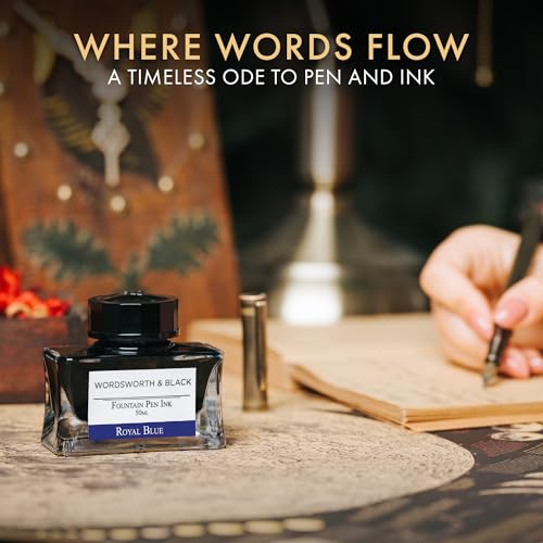 Wordsworth and Black Fountain Pen Ink Bottle