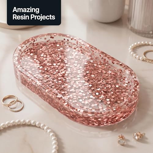 Craft Glitter Light Rose Gold 100g Extra Chunky Glitter (3.5 Ounce)