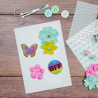 Sparkly Rhinestone Alphabet Letter Sticker Y