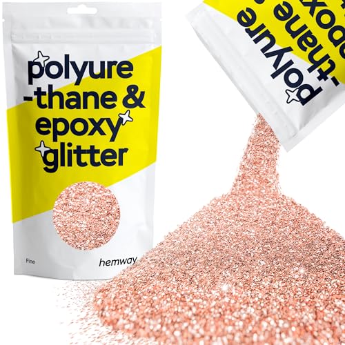 Resin Glitter Rose Gold 100g Fine Polyurethane & Epoxy Glitter (3.5274 Ounce)