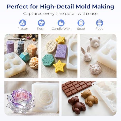 80oz Silicone Mold Making Kit (80 Ounce)