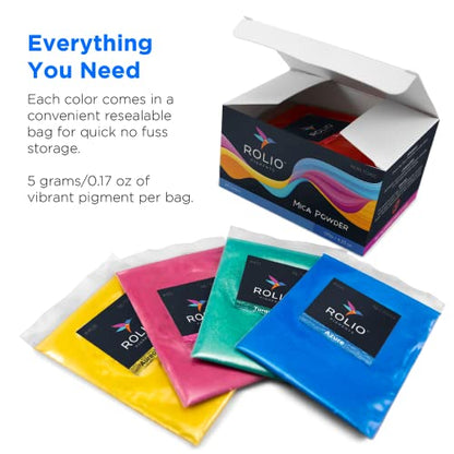 Mica Powder Color Pigment Set