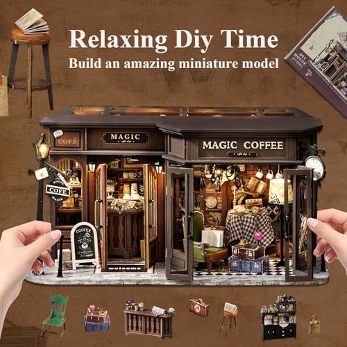 DIY Magic Miniature Dollhouse Kit Halloween