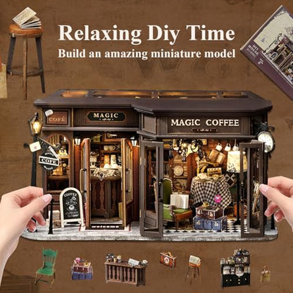 DIY Magic Miniature Dollhouse Kit Halloween
