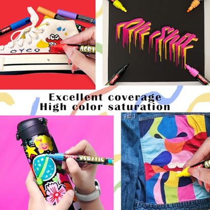 Acrylic Creative Markers (8 Count)