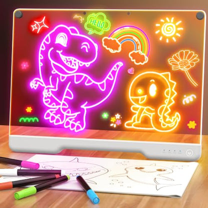16" Rechargeable LED Drawing Board with 9
