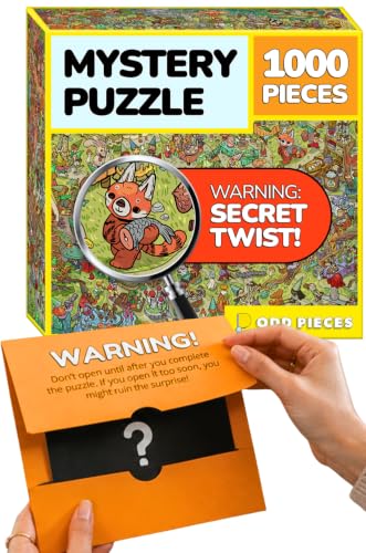 Jigsaw Puzzles 1000 Pieces with Storytelling Comics