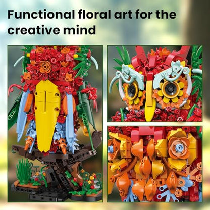 Owl Flower Building Sets for Adults