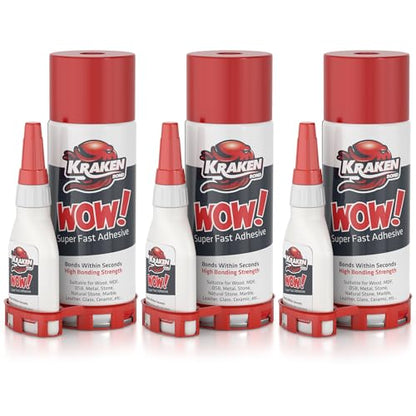 Wow! CA Glue 3x3.50 oz (3 Count)