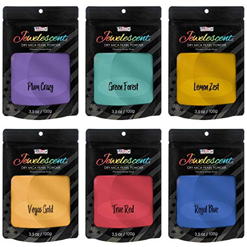 Mica Pearl Pigment Powder Kit (21 Ounce)