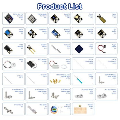 ESP32 IOT Smart Farm Kit Compatible with Arduino