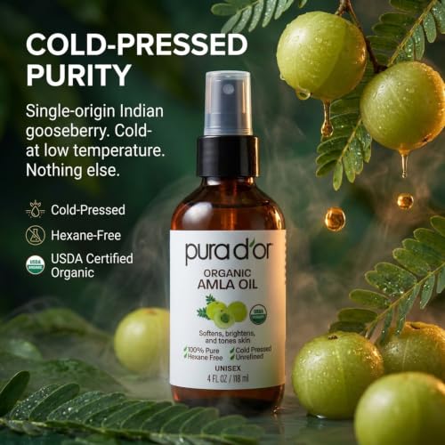 4 Oz ORGANIC Amla Oil (4 Fl Oz)