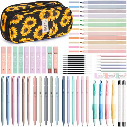 65PCS Aesthetic School Supplies Back to School Supplies Cute Stationary Set (65 Count)