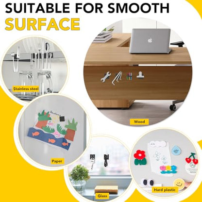 Magnets with Adhesive Backing 300Pcs Squares 0.8 x 0.04inch