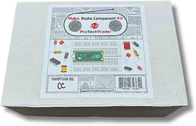 Make: Radio Electronics Kit - Component Pack Follows Experiments, DIY Projects, and Circuits Including Raspberry Pi Microcontroller Adaptations in the 2024 Paperback by Fredrik Jansson & Charles Platt
