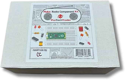 Make: Radio Electronics Kit - Component Pack Follows Experiments, DIY Projects, and Circuits Including Raspberry Pi Microcontroller Adaptations in the 2024 Paperback by Fredrik Jansson & Charles Platt