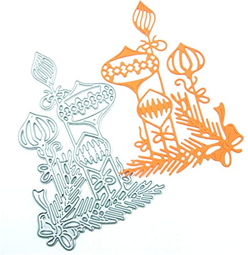 Ammsochy Metal Cutting Dies DIY Merry Christams Embossing Stencil Template Scrapbooking Card Making Mold Photo Album Arts Crafts Tools