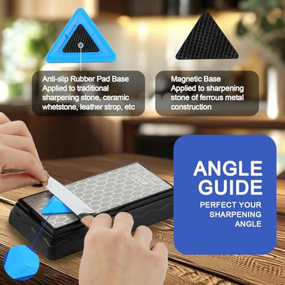 Double sided Diamond Sharpening Stone