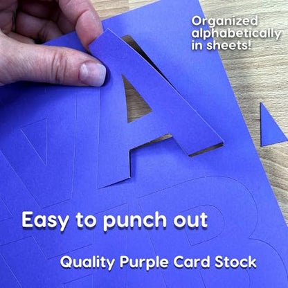 3 Inch Bulletin Board Letters & Numbers