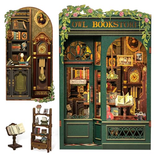 Owl Bookstore Book Nook Kit